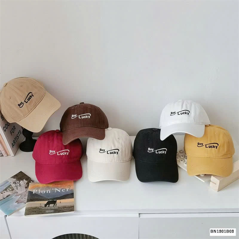 Mũ lưỡi chai Boy Lucky