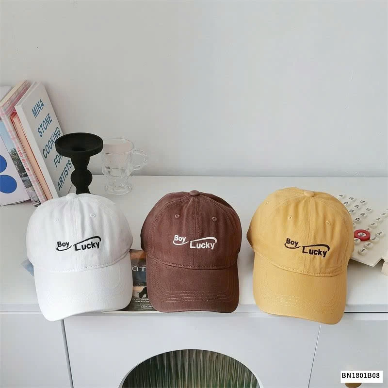 Mũ lưỡi chai Boy Lucky
