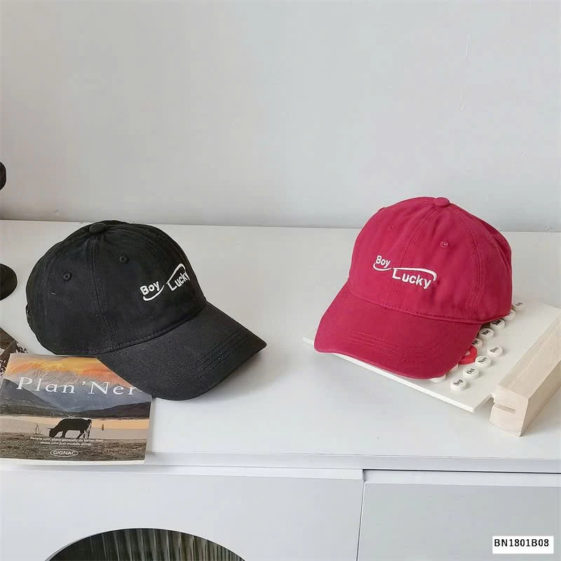 Mũ lưỡi chai Boy Lucky