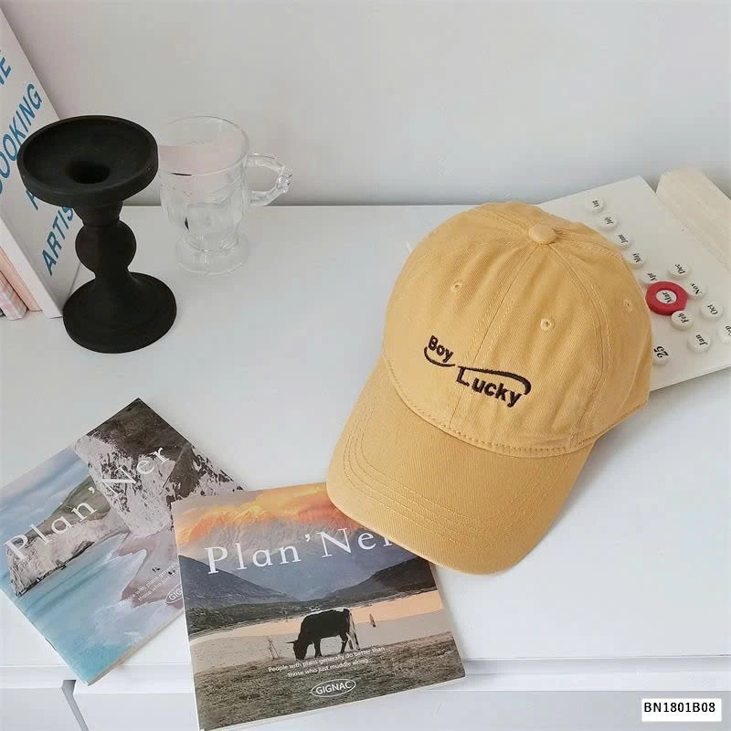 Mũ lưỡi chai Boy Lucky
