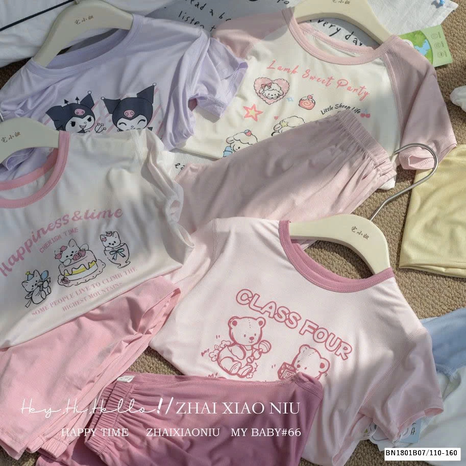 Bộ mặc nhà hàn quốc cho bé