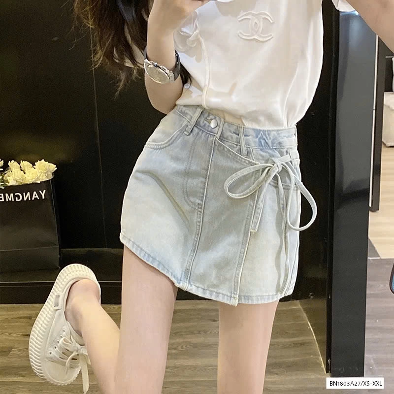 QUẦN SHORT JEANS GIẢ VÁY