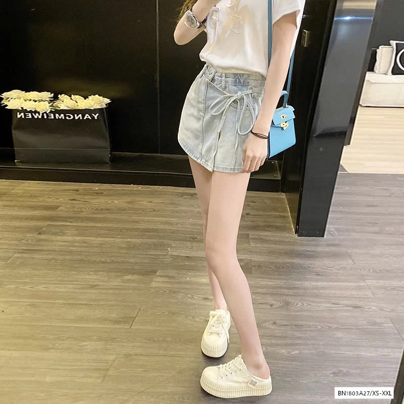 QUẦN SHORT JEANS GIẢ VÁY