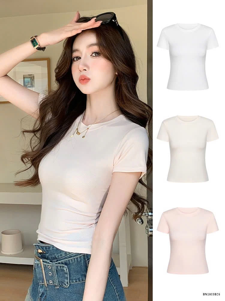 ÁO THUN TRƠN CỔ TRÒN