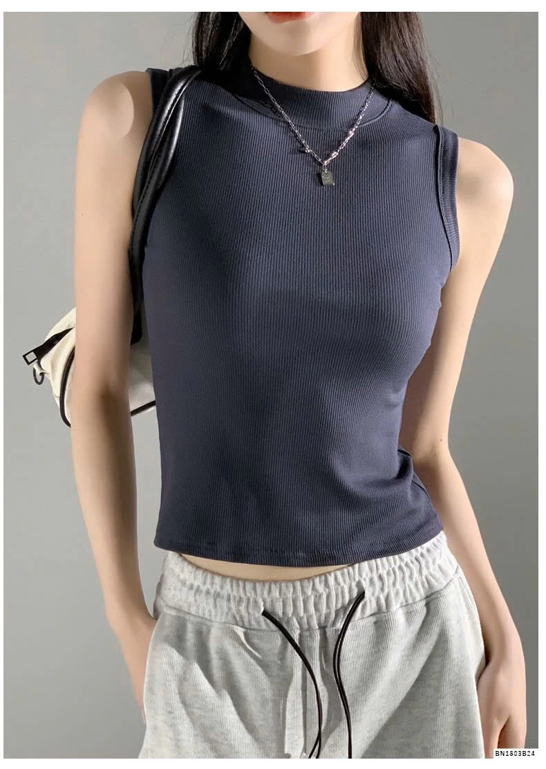 ÁO BA LỖ THUN GÂN TĂM