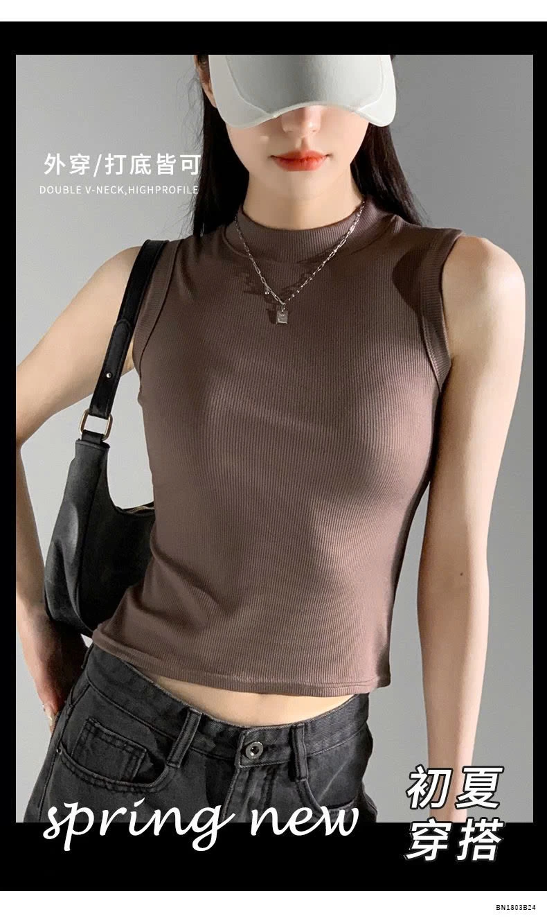 ÁO BA LỖ THUN GÂN TĂM