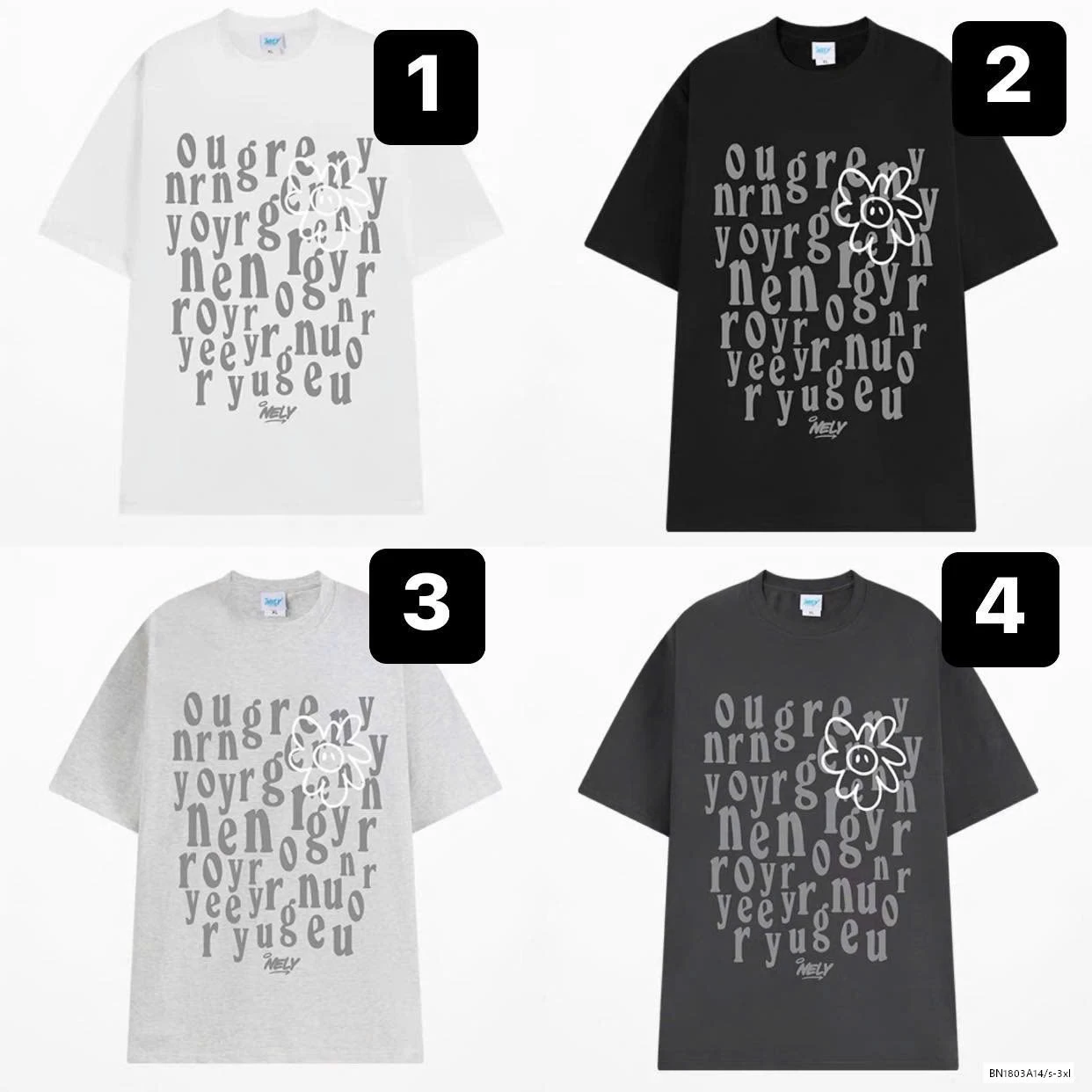 ÁO THUN NELLY IN CHỮ