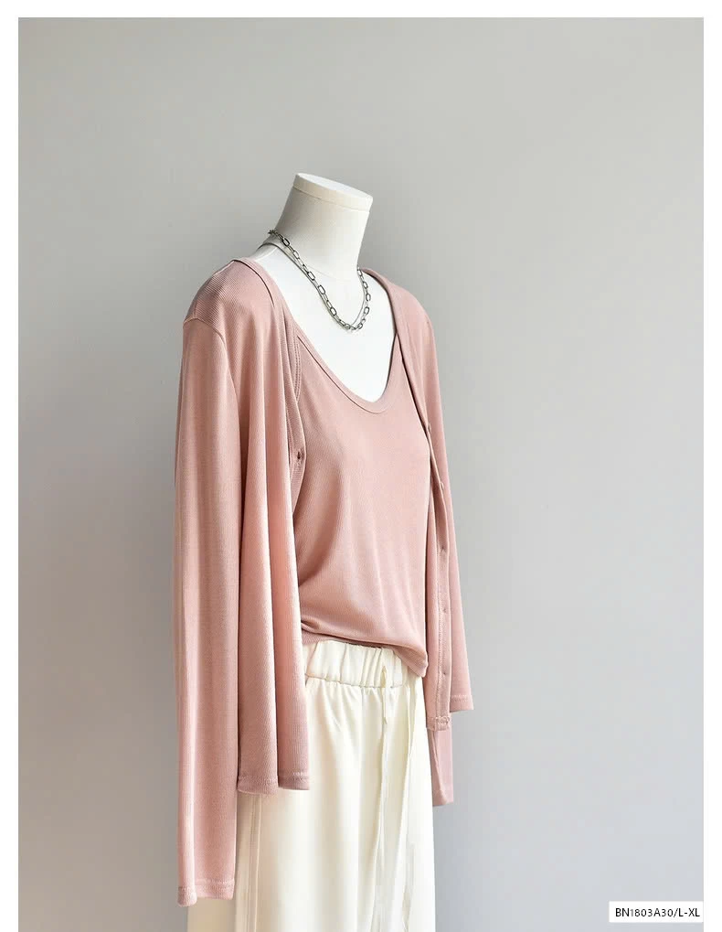 SÉT CARDIGAN+ÁO 2 DÂY