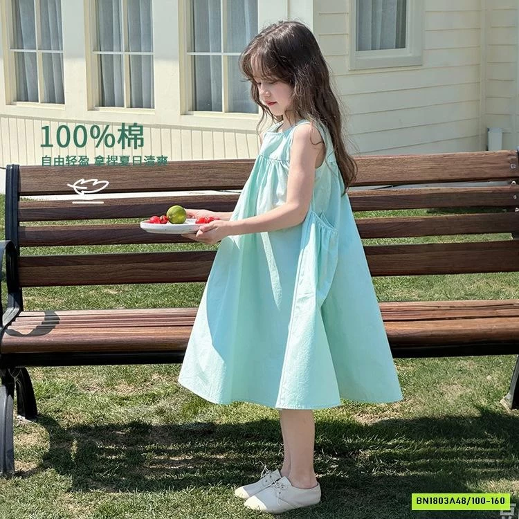 ĐẦM THÔ XÒE XANH MINT CAO CẤP