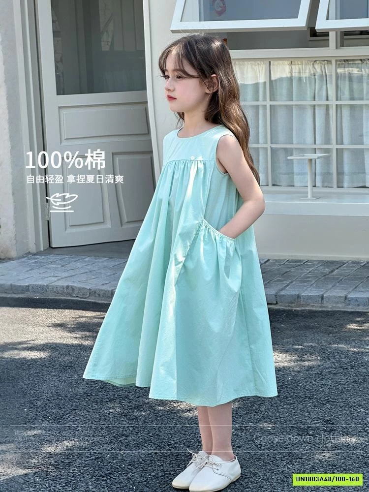 ĐẦM THÔ XÒE XANH MINT CAO CẤP