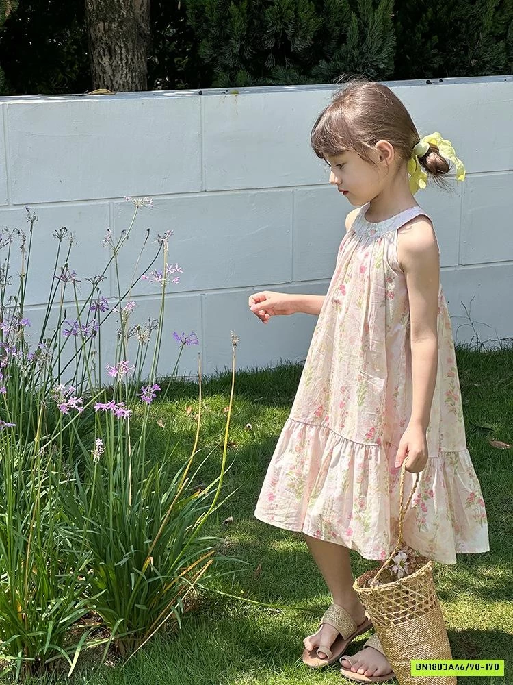 MAXI CỔ YẾM HOA NHÍ 24W024 AMBB