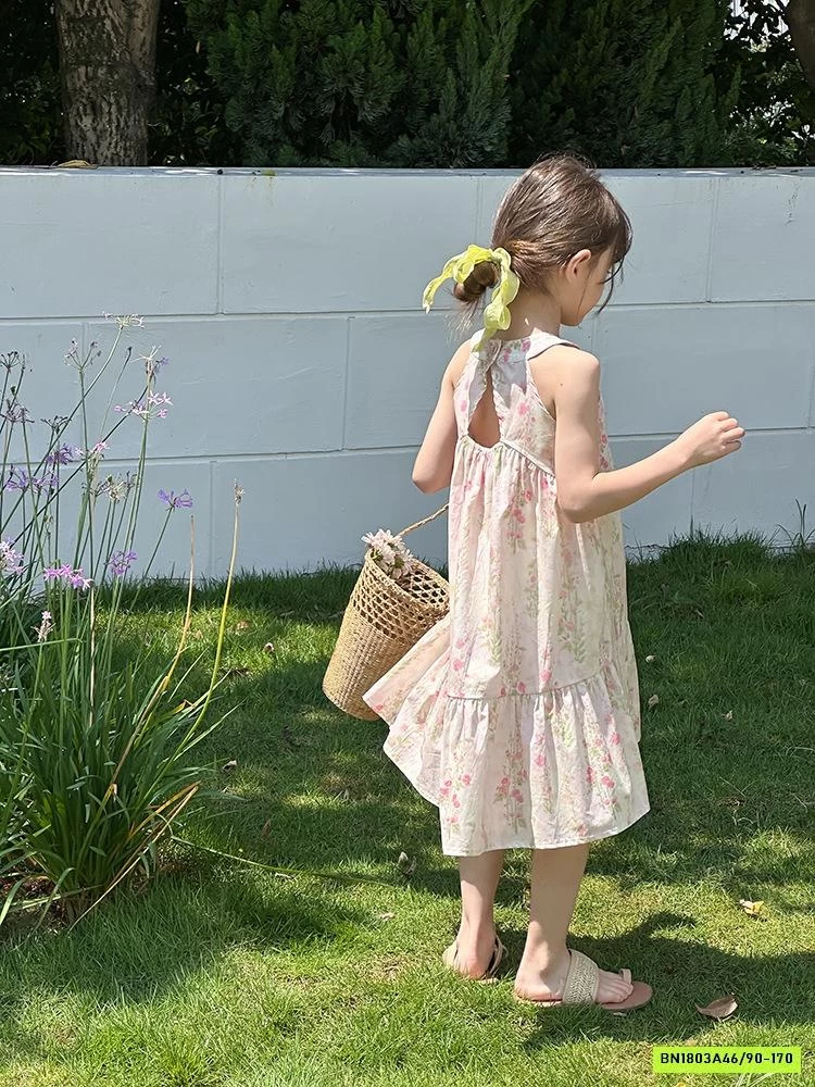 MAXI CỔ YẾM HOA NHÍ 24W024 AMBB