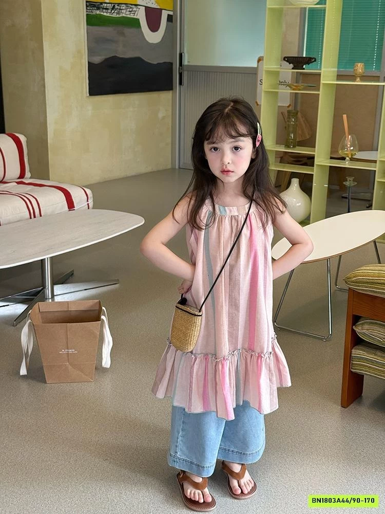 ĐẦM MAXI ĐUÔI CÁ CỔ YẾM 25D078 AMBB