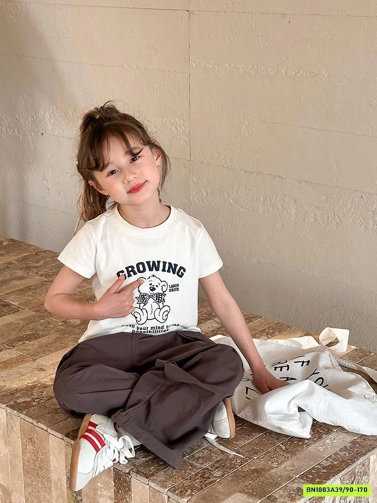 CROPTOP GẤU TRẮNG 25A050 AMBB