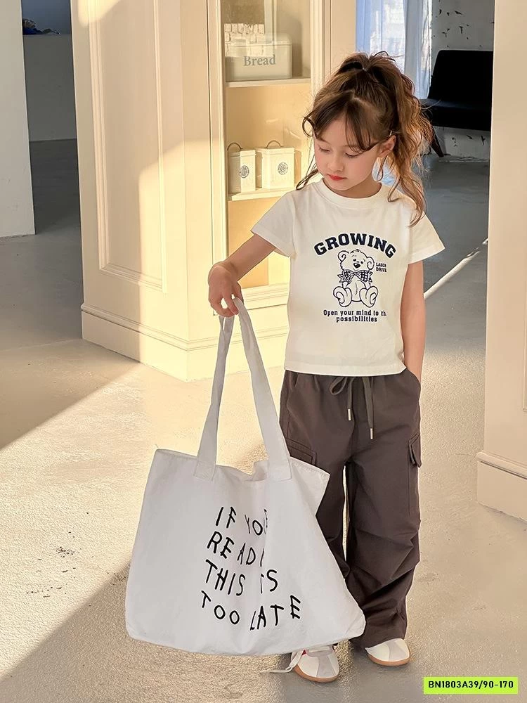 CROPTOP GẤU TRẮNG 25A050 AMBB