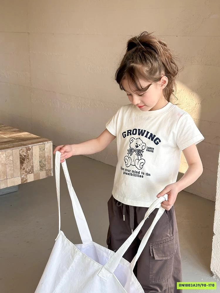 CROPTOP GẤU TRẮNG 25A050 AMBB