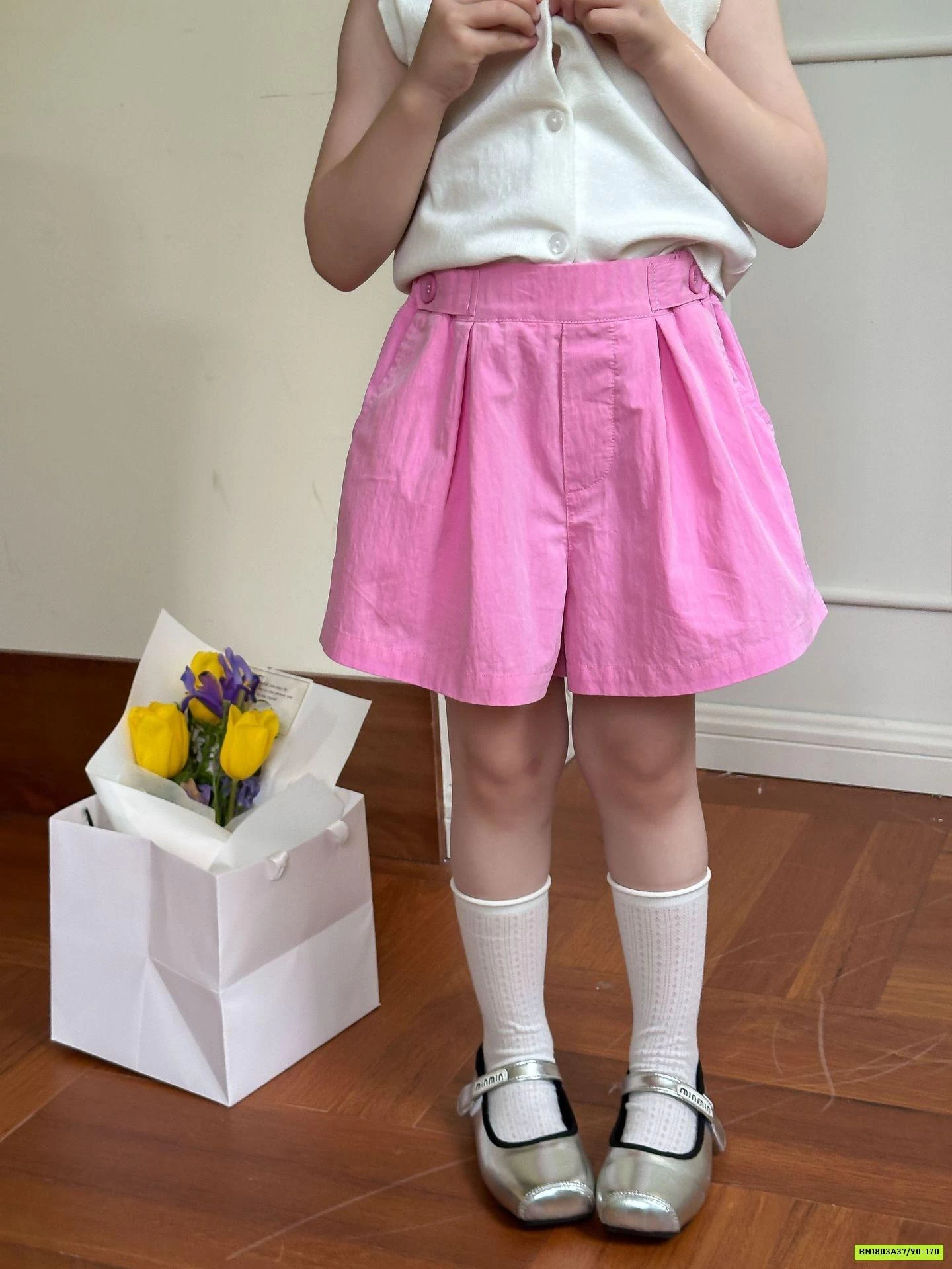 SHORT GIÓ MỀM DÁNG XÒE 25C062 AMBB