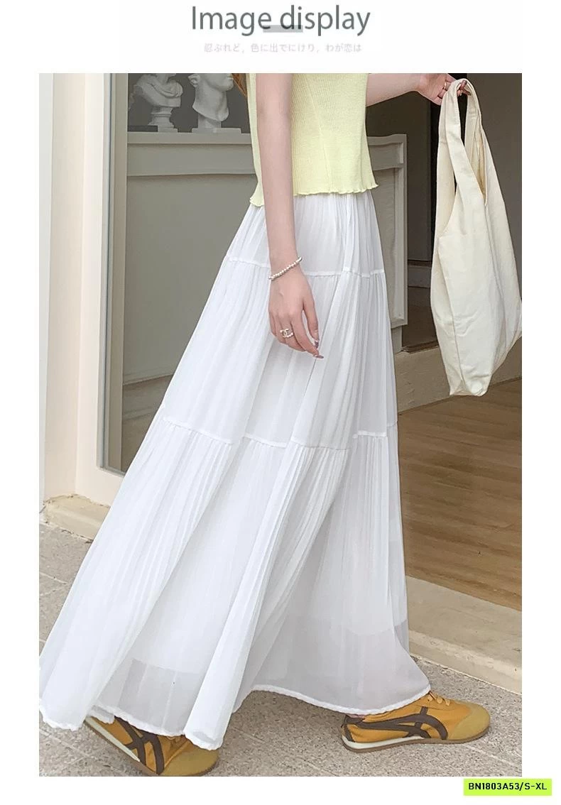 CHÂN VÁY VOAN MỀM DÁNG DÀI