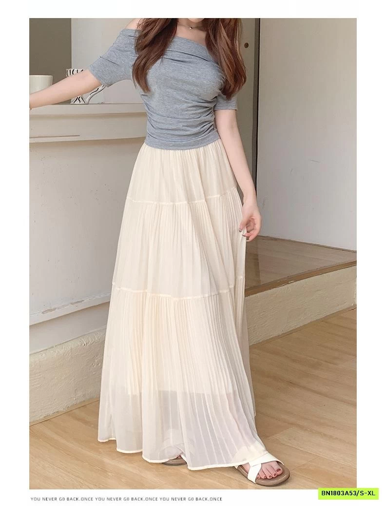 CHÂN VÁY VOAN MỀM DÁNG DÀI