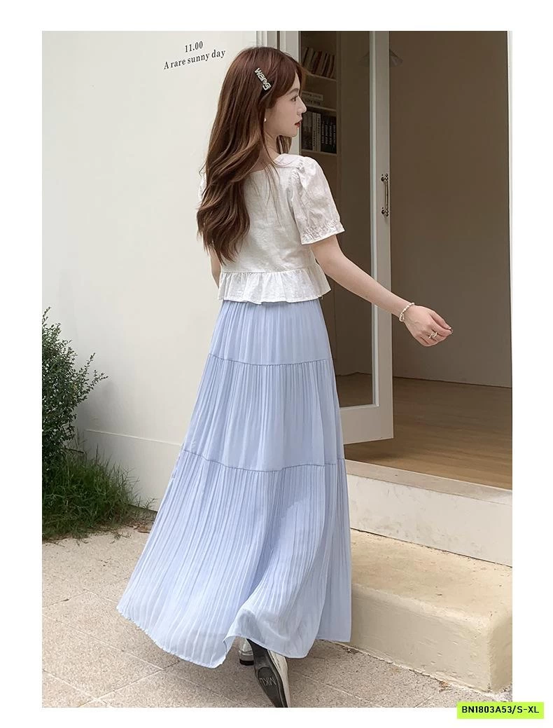 CHÂN VÁY VOAN MỀM DÁNG DÀI