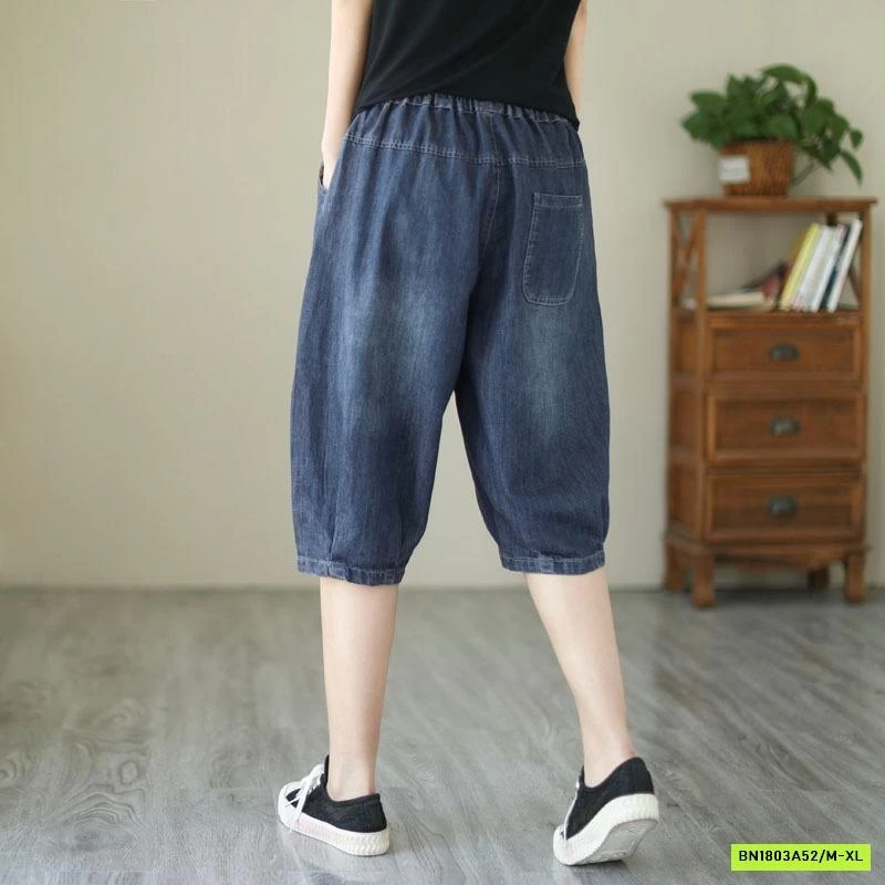 JEANS LỠ BAGGY THÊU