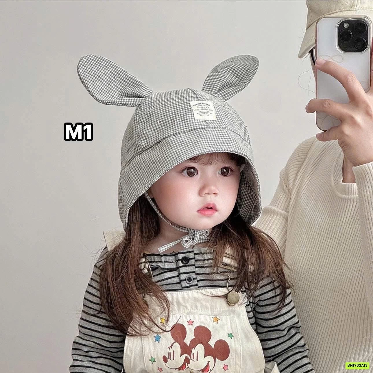 MŨ CHỐNG NẮNG TAI THỎ