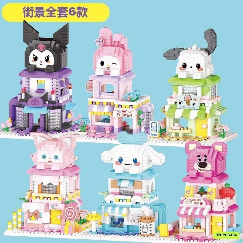 COMBO 6 BỘ LEGO MINI