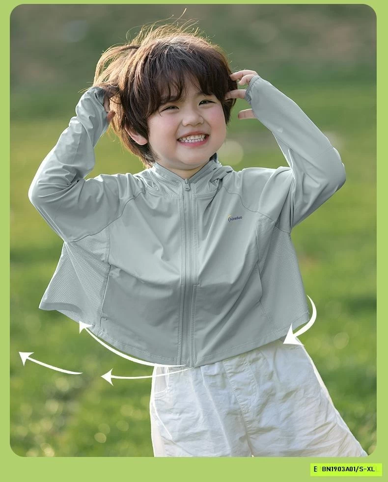 ÁO CHỐNG NẮNG BĂNG LẠNH UPF50+ CHO BÉ