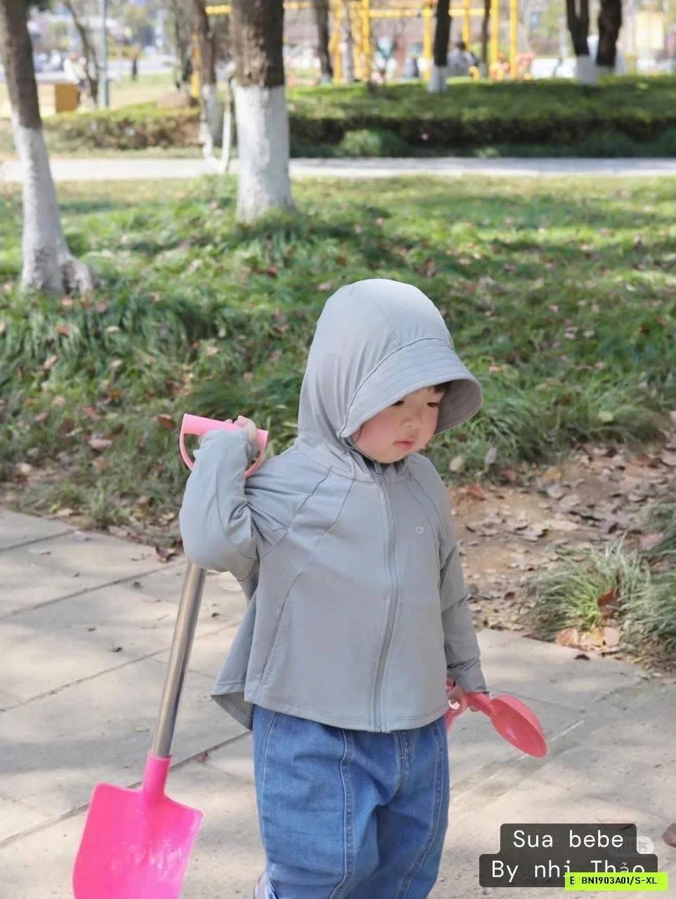 ÁO CHỐNG NẮNG BĂNG LẠNH UPF50+ CHO BÉ