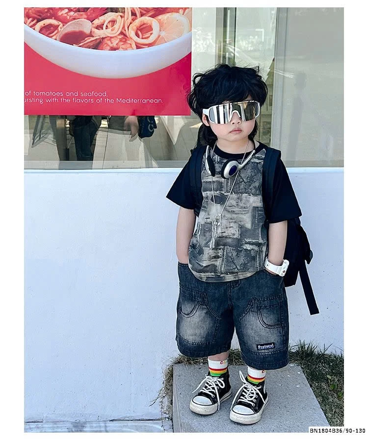 QUẦN SHORT JEAN ĐEN