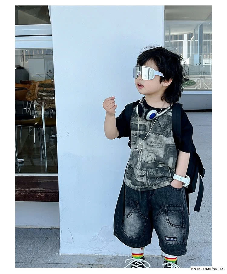 QUẦN SHORT JEAN ĐEN