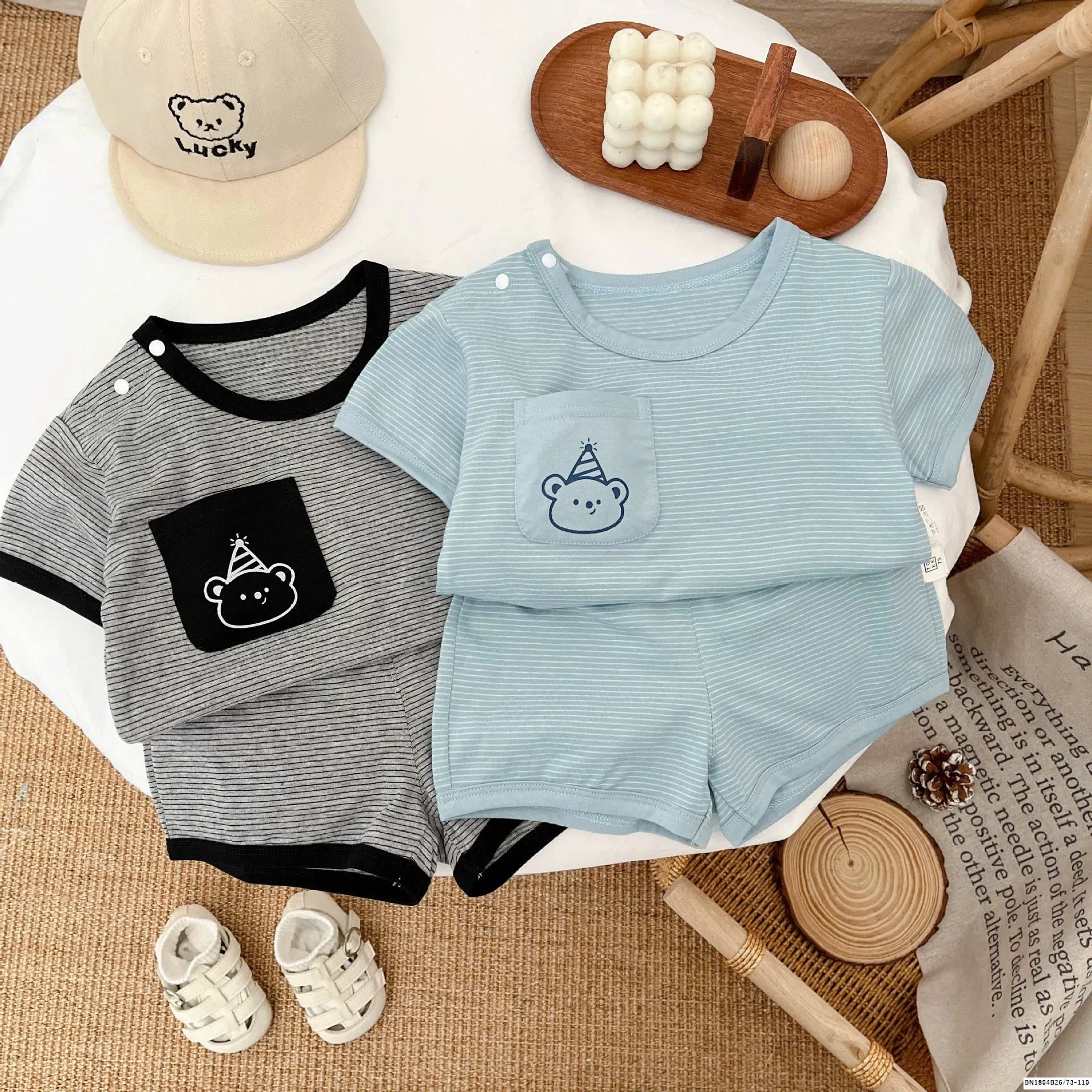 SÉT COTTON GẤU NHÍ