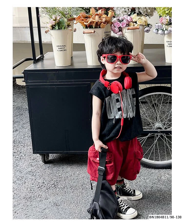 QUẦN SHORT ĐỎ TÚI HỘP