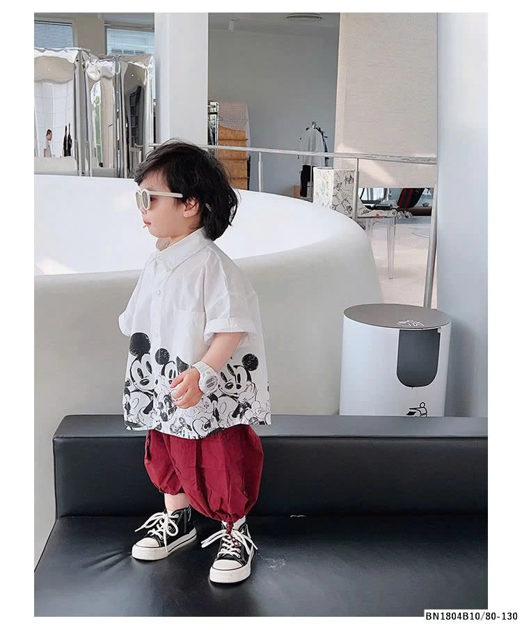 ÁO SƠ MI CHUỘT MKEY