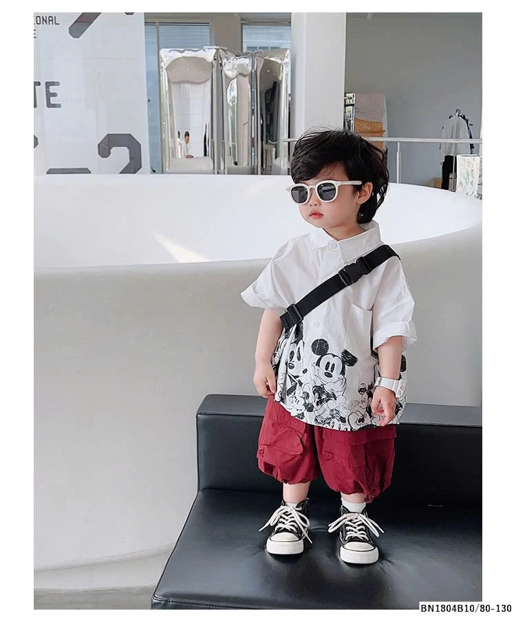 ÁO SƠ MI CHUỘT MKEY