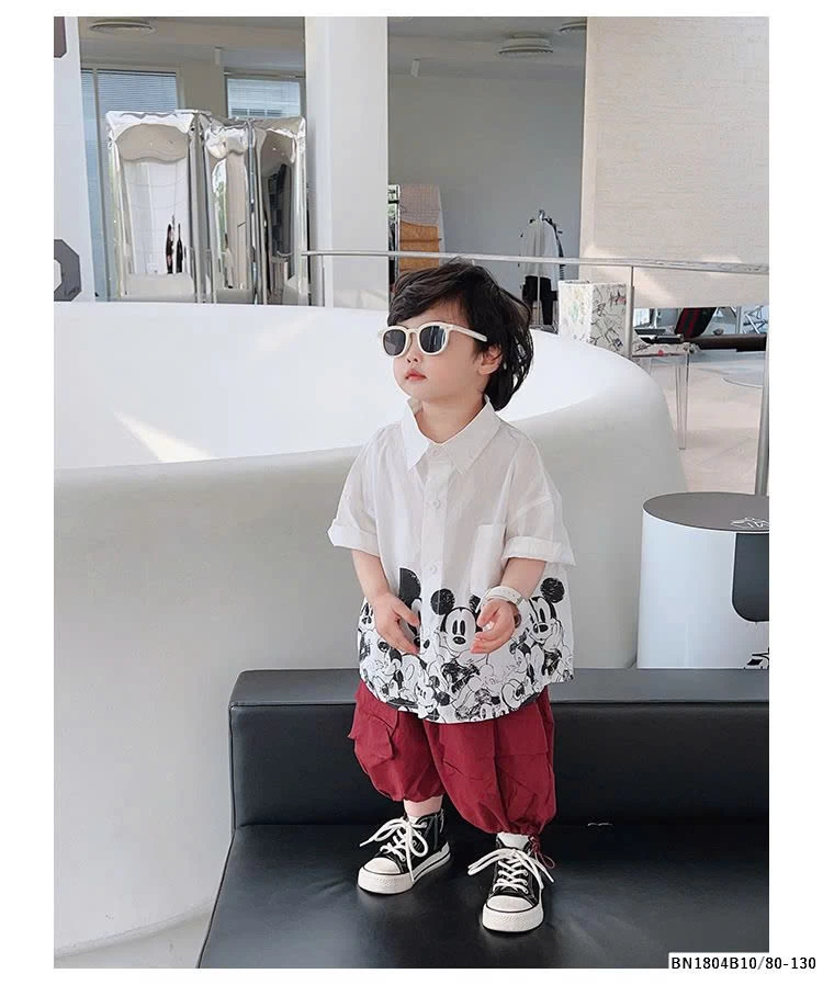 ÁO SƠ MI CHUỘT MKEY