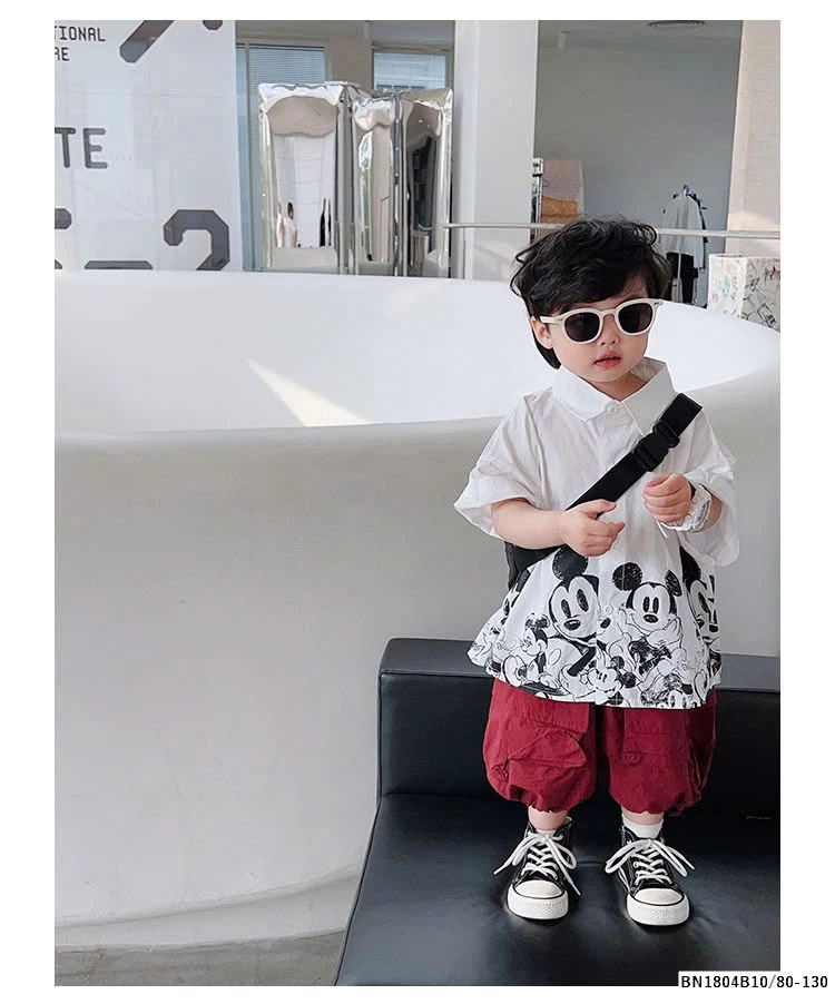 ÁO SƠ MI CHUỘT MKEY