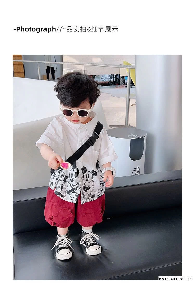 ÁO SƠ MI CHUỘT MKEY