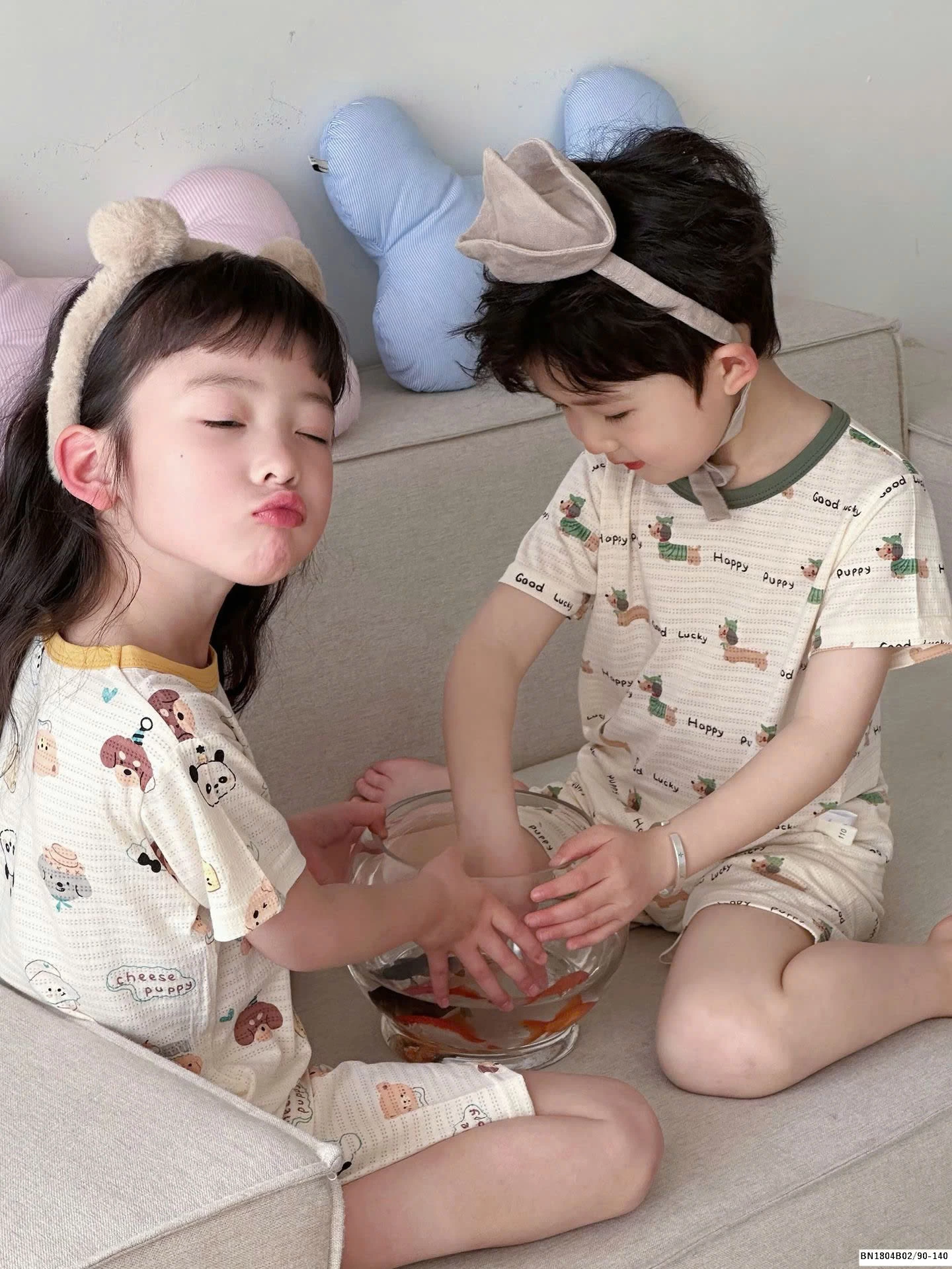 BỘ NGỦ THÔNG HƠI HOẠT HÌNH