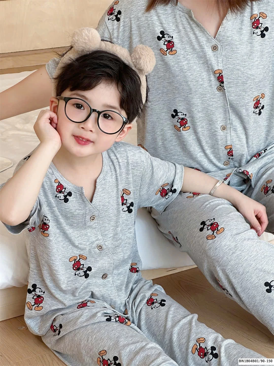 BỘ NGỦ MIC.KEY MẸ VÀ BÉ