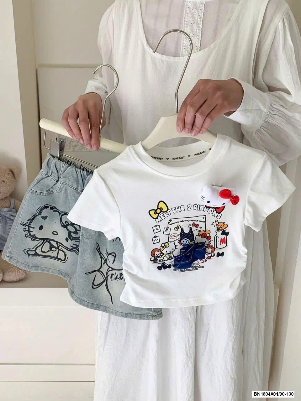 SÉT ÁO KITTY MIX CV JEANS