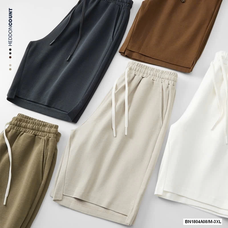 SHORT COTTON CẠP CHUN NAM