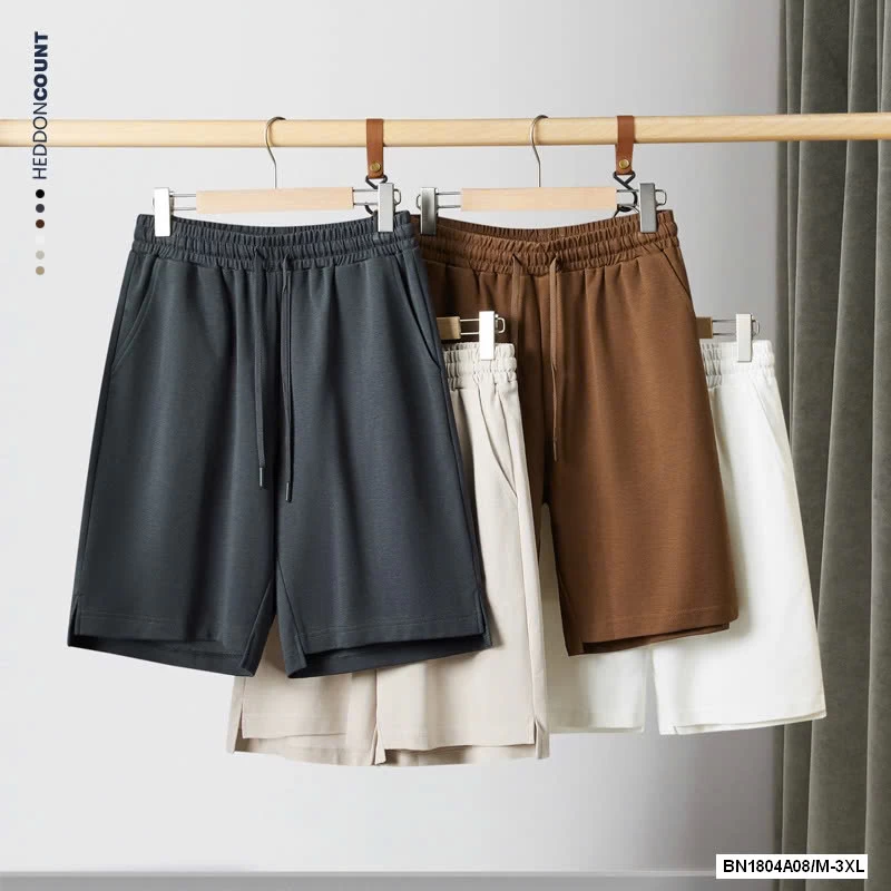 SHORT COTTON CẠP CHUN NAM