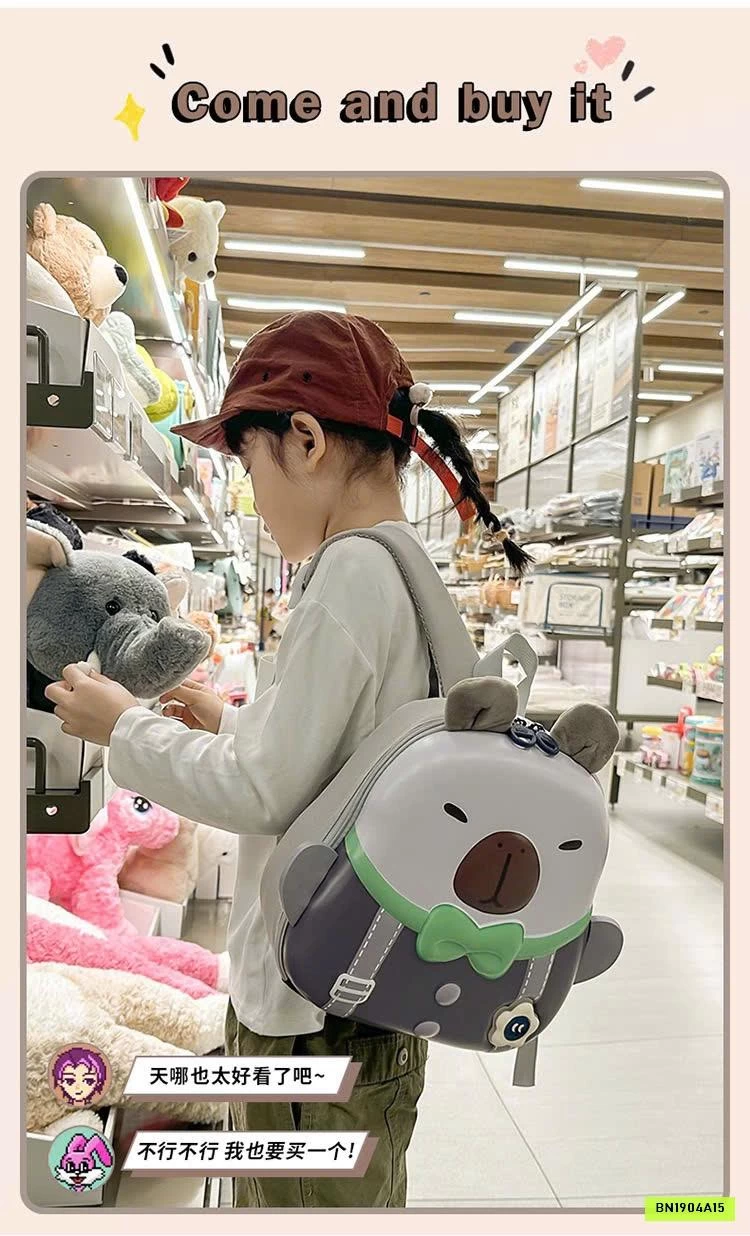 BALO CAPYBARA MẪU GIÁO