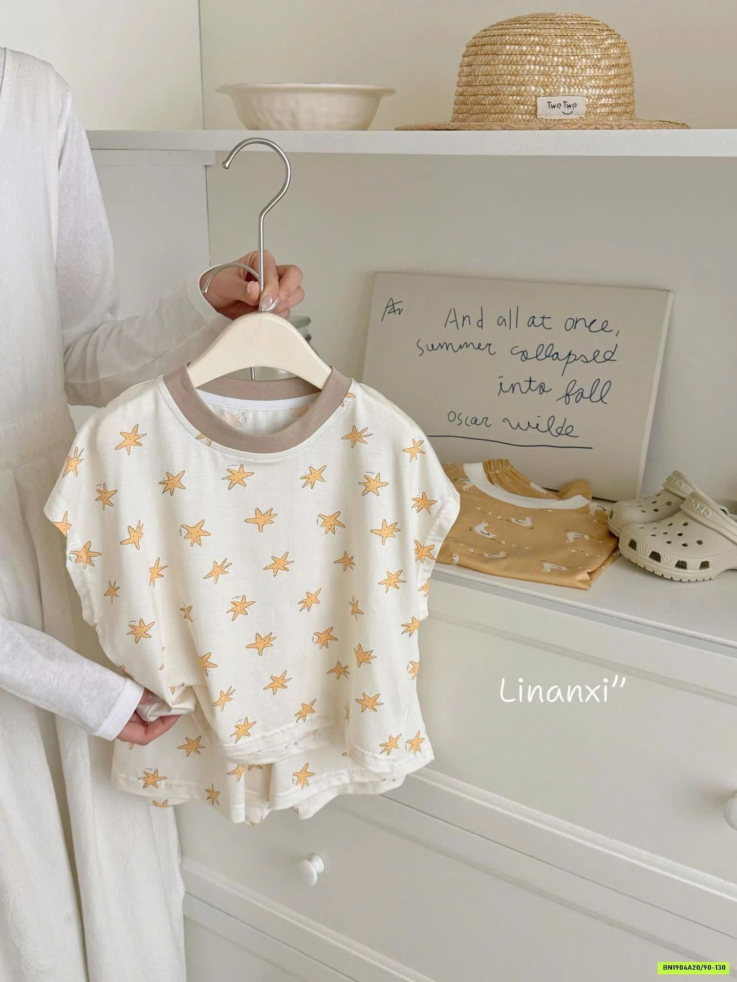 BỘ MẶC NHÀ HỌA TIẾT 87161 LINANXI