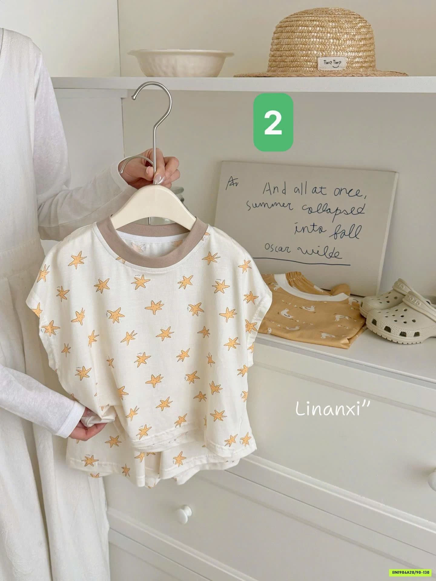 BỘ MẶC NHÀ HỌA TIẾT 87161 LINANXI