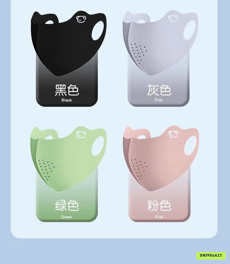 KHẨU TRANG CHỐNG NẮNG BĂNG LẠNH CHO BÉ