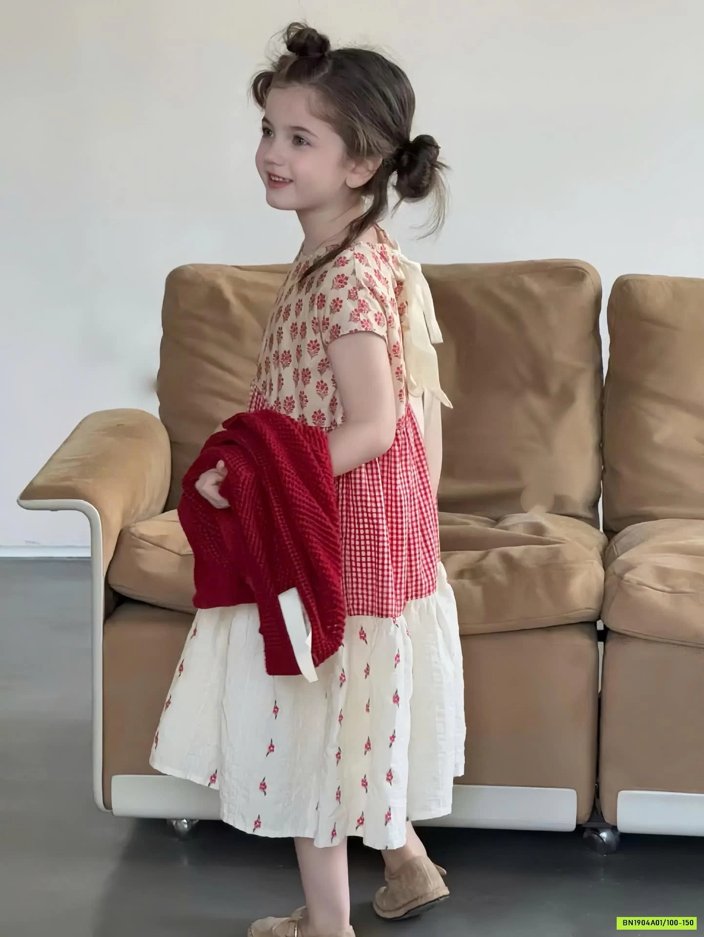 ĐẦM MAXI PHỐI MÀU