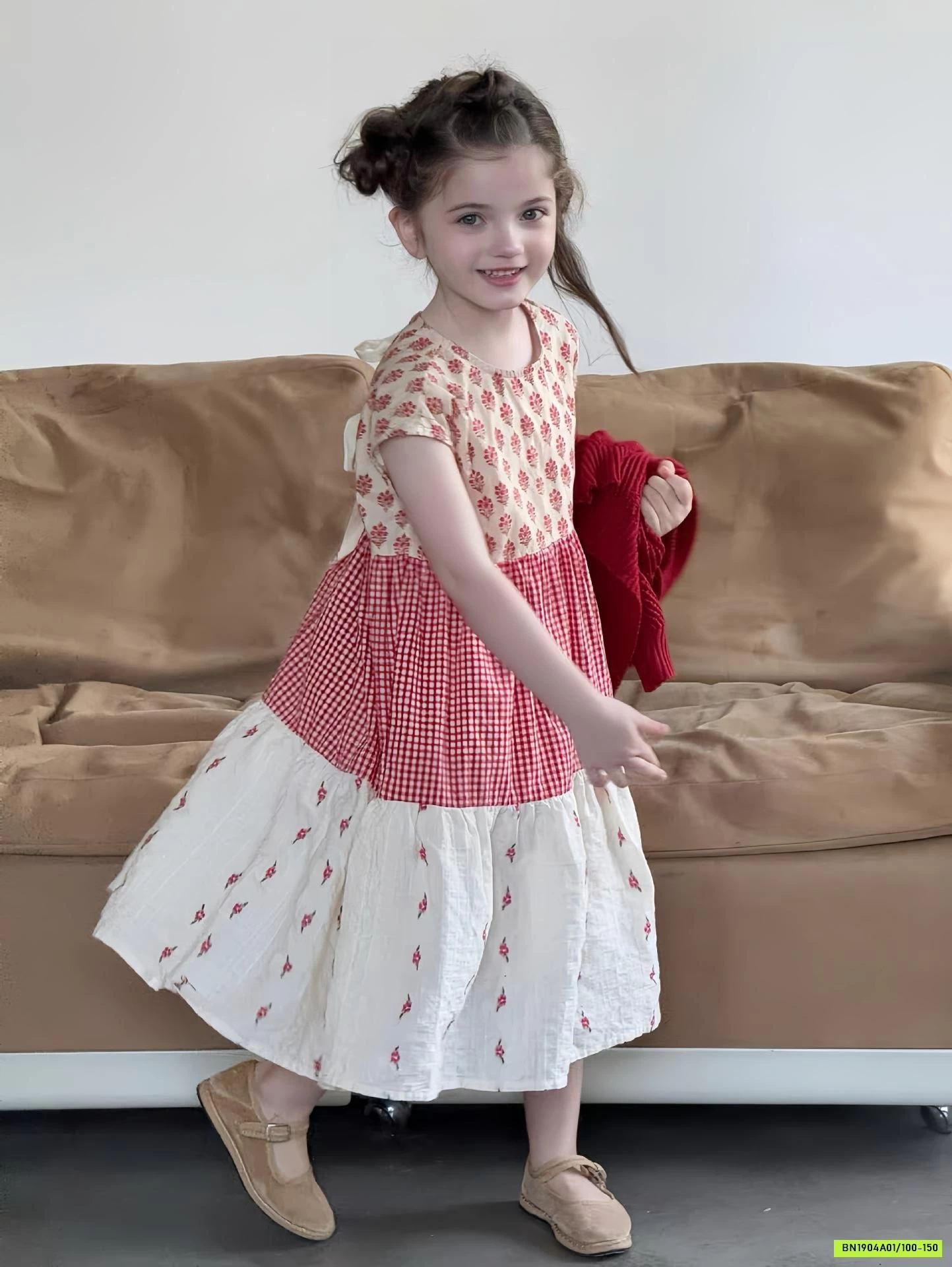 ĐẦM MAXI PHỐI MÀU