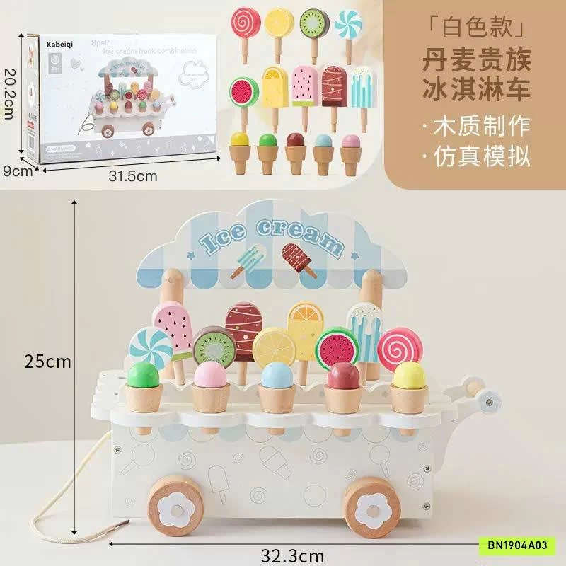 BỘ ĐỒ CHƠI GỖ TRÀ CHIỀU